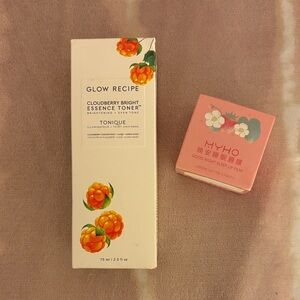 Glow Recipe Cloudberry Essence and MYHO Lip Balm Set